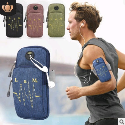 Compatible with Apple, Running Mobile Arm Bag Men And Women Sports Arm Bag